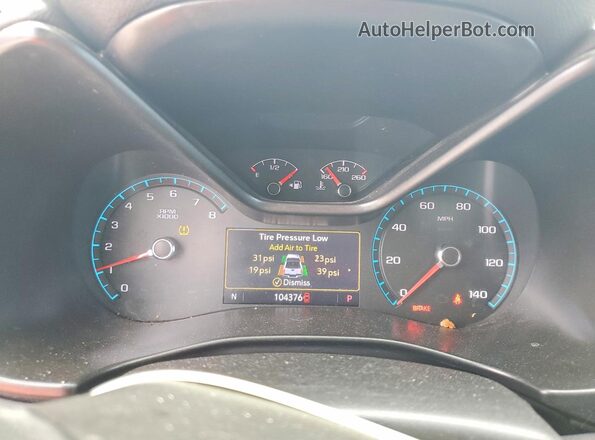 1GCGSCEN9M1288356 2021 CHEVROLET COLORADO Gray Instrument cluster view