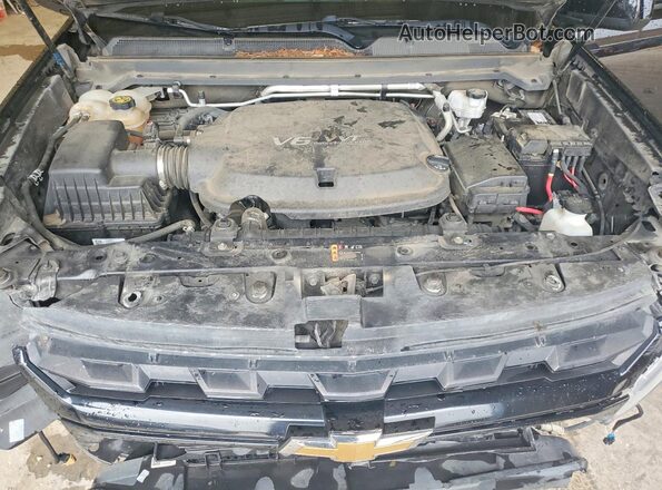 1GCGSCEN9N1179316 2022 CHEVROLET COLORADO Black უკანა სალონის ხედი