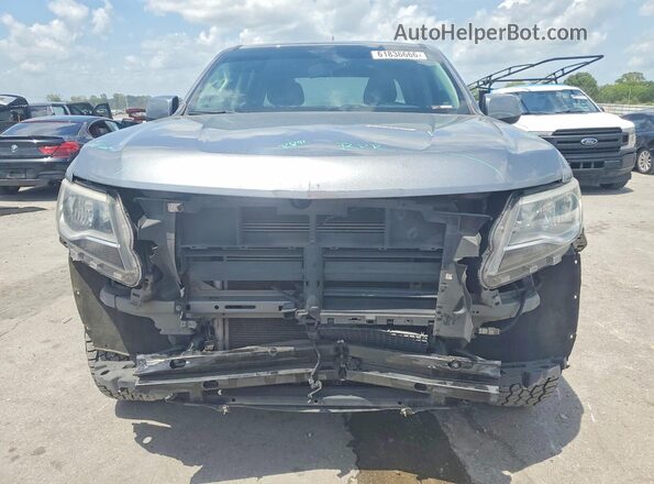 1GCGSCENXM1130317 2021 CHEVROLET COLORADO Gray Front view