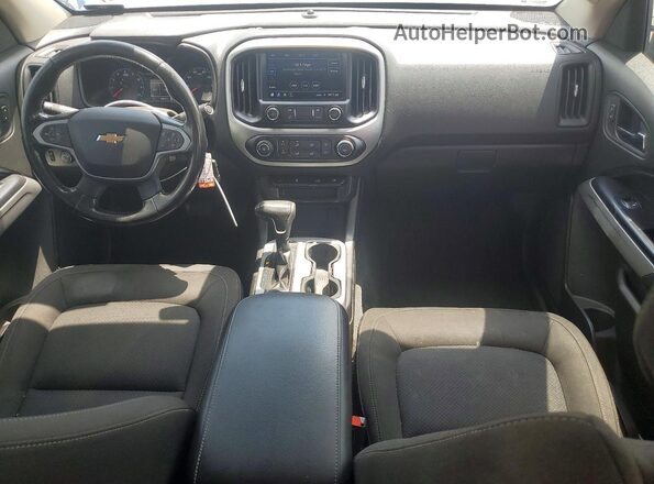 1GCGSCENXM1130317 2021 CHEVROLET COLORADO Gray Dashboard view