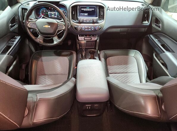 1GCGSDE32G1195610 2016 CHEVROLET COLORADO Черный Вид панели приборов