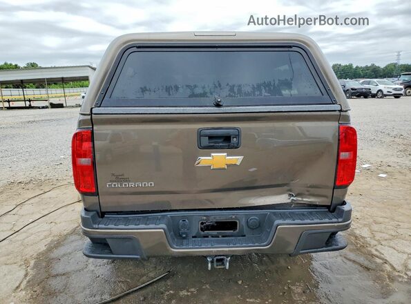 1GCGSDE37G1208609 2016 CHEVROLET COLORADO Коричневый Вид сзади