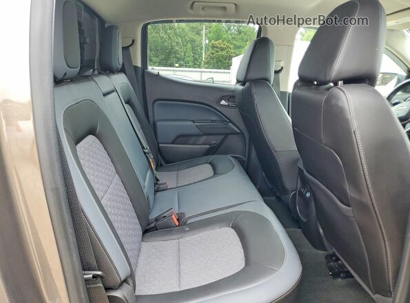 1GCGSDE37G1208609 2016 CHEVROLET COLORADO Коричневый Вид задних сидений
