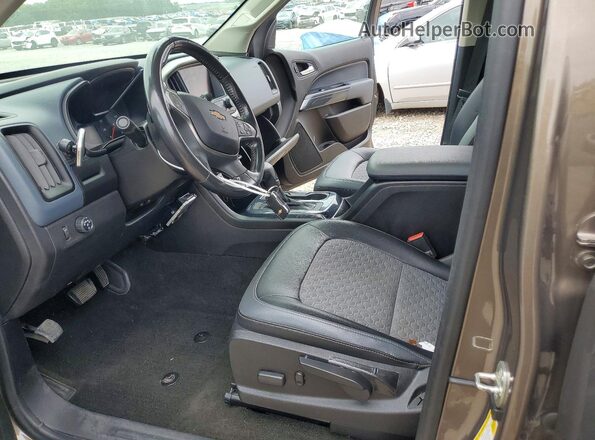 1GCGSDE37G1208609 2016 CHEVROLET COLORADO Коричневый Вид салона спереди