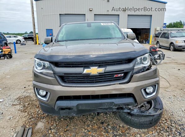1GCGSDE37G1208609 2016 CHEVROLET COLORADO Коричневый Вид спереди