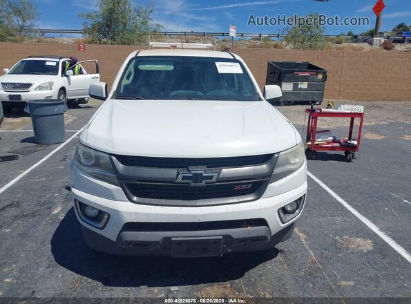 1GCGSDE39G1125540 2016 CHEVROLET COLORADO White Սարքավորումների վահանակի տեսք