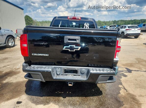 1GCGSDE39G1286955 2016 CHEVROLET COLORADO Black უკანა ხედი