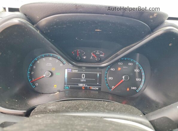 1GCGSDE39G1374355 2016 CHEVROLET COLORADO White Սարքավորումների վահանակի տեսք