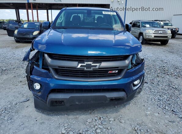 1GCGSDEN1K1332563 2019 CHEVROLET COLORADO Синий Вид спереди