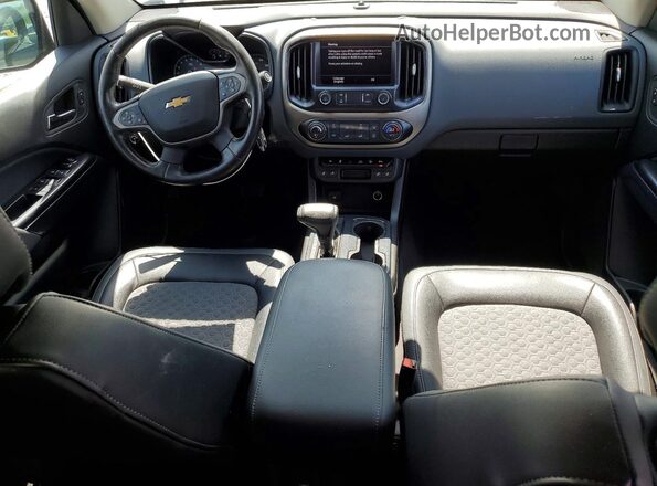 1GCGSDEN1K1332563 2019 CHEVROLET COLORADO Синий Вид панели приборов