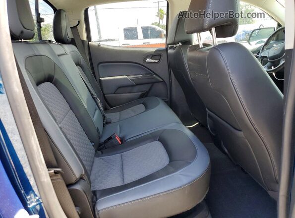 1GCGSDEN1K1332563 2019 CHEVROLET COLORADO Синий Вид задних сидений