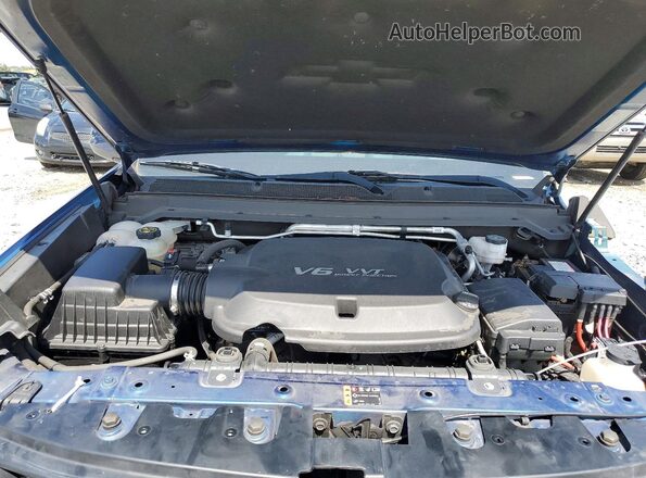 1GCGSDEN1K1332563 2019 CHEVROLET COLORADO Синий Вид задней части салона