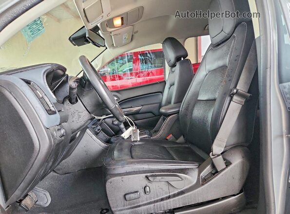1GCGSDEN2M1146422 2021 CHEVROLET COLORADO Серый Вид салона спереди