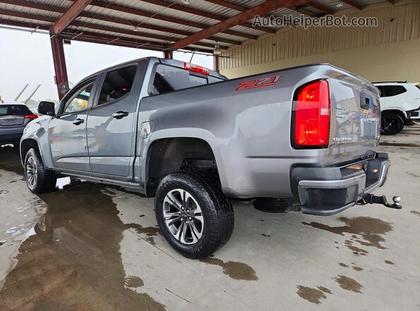 1GCGSDEN2M1146422 2021 CHEVROLET COLORADO Серый Задняя левая четверть