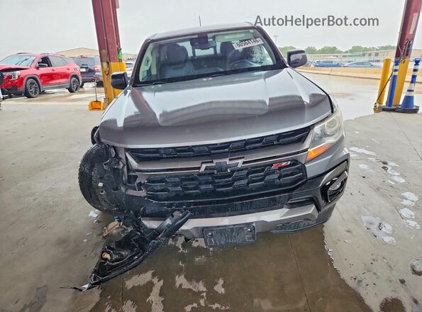 1GCGSDEN2M1146422 2021 CHEVROLET COLORADO Серый Вид спереди