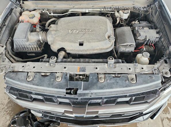 1GCGSDEN2M1146422 2021 CHEVROLET COLORADO Серый Вид задней части салона