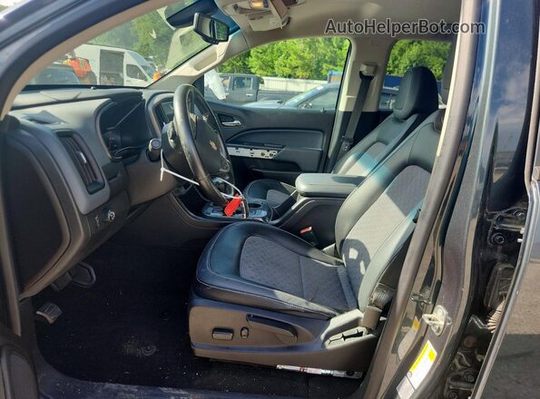 1GCGSDEN3H1180732 2017 CHEVROLET COLORADO Charcoal Front interior view