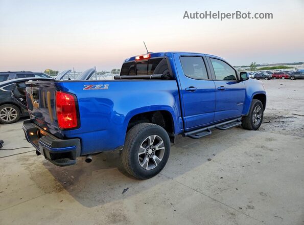 1GCGSDEN3J1115837 2018 CHEVROLET COLORADO Blue Tył prawy