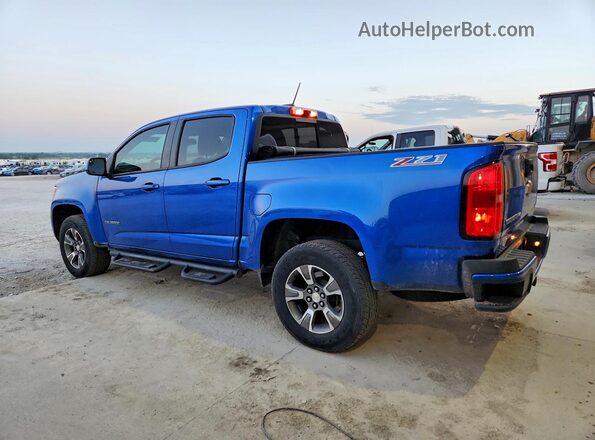 1GCGSDEN3J1115837 2018 CHEVROLET COLORADO Blue Tył lewy