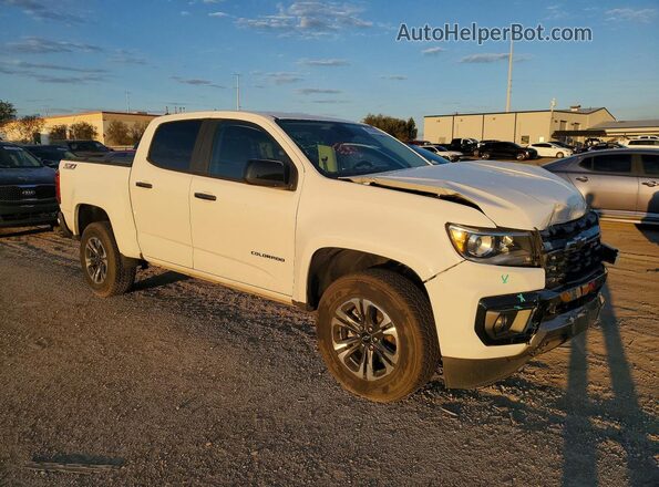 1GCGSDEN7M1266555 2021 CHEVROLET COLORADO White წინა მარჯვენა