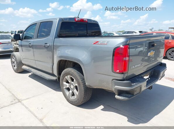1GCGSDEN8K1137317 2019 CHEVROLET COLORADO Gray Հետևի ձախ