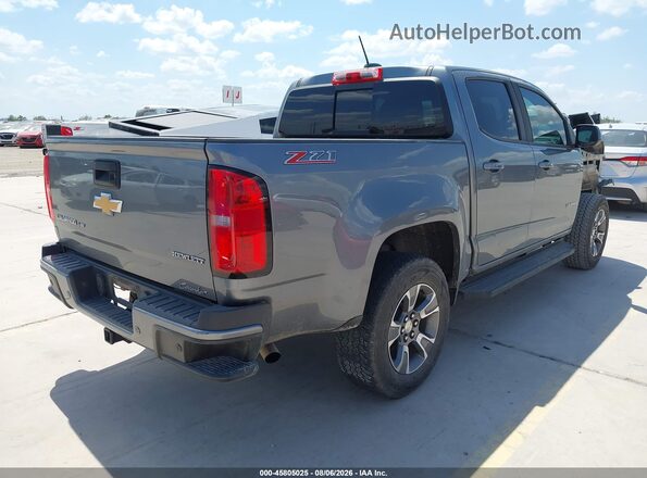 1GCGSDEN8K1137317 2019 CHEVROLET COLORADO Gray Հետևի աջ