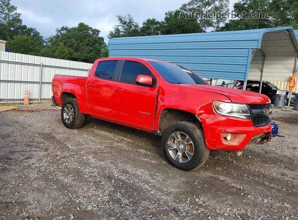 1GCGSDEN9L1104134 2020 CHEVROLET COLORADO Красный Передняя правая четверть