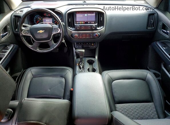 1GCGSDEN9L1104134 2020 CHEVROLET COLORADO Красный Вид панели приборов