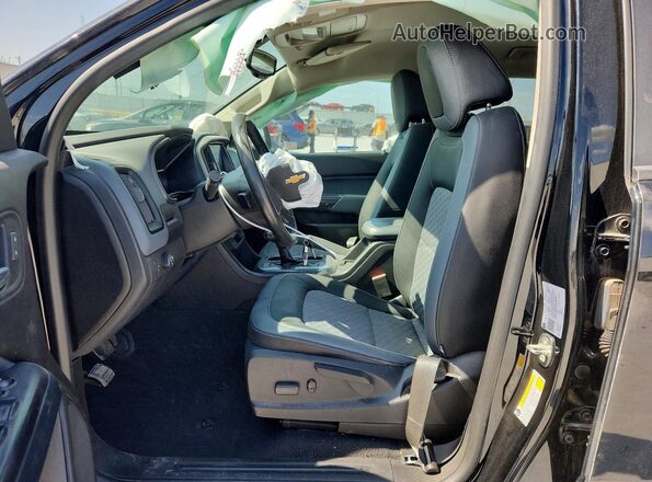1GCGSDENXM1189874 2021 CHEVROLET COLORADO Black Front interior view