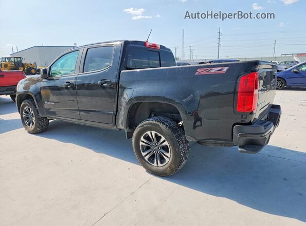 1GCGSDENXM1189874 2021 CHEVROLET COLORADO Black Rear left