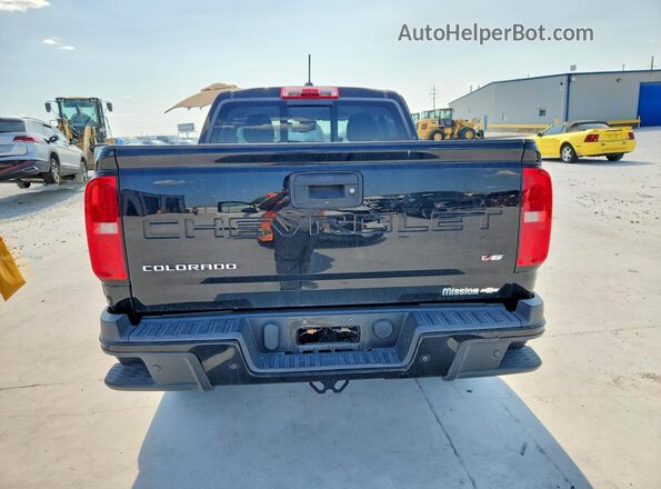 1GCGSDENXM1189874 2021 CHEVROLET COLORADO Black Rear view