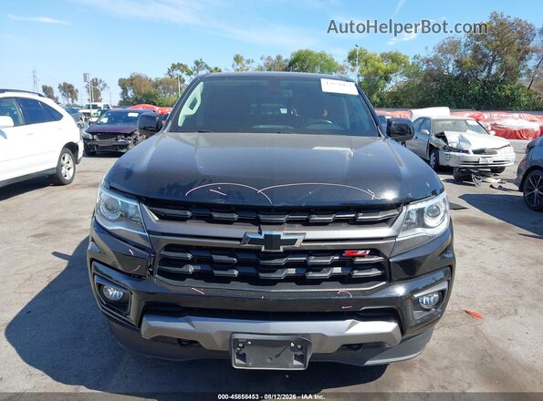 1GCGSDENXN1233356 2022 CHEVROLET COLORADO Black Սարքավորումների վահանակի տեսք