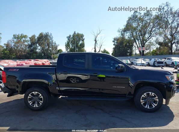 1GCGSDENXN1233356 2022 CHEVROLET COLORADO Black Սալոնի հետևի տեսք