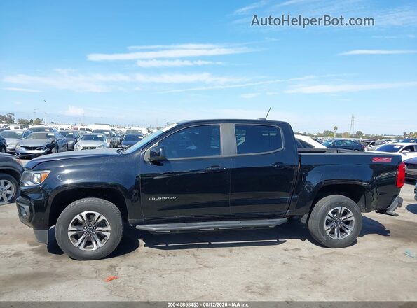 1GCGSDENXN1233356 2022 CHEVROLET COLORADO Black Սալոնի 360 աստիճան տեսք