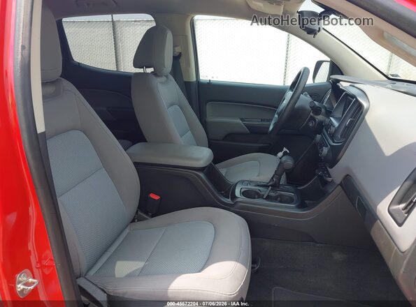 1GCGTBE30G1240643 2016 CHEVROLET COLORADO Red წინა სალონის ხედი