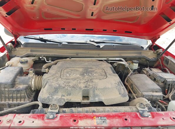 1GCGTBE30G1240643 2016 CHEVROLET COLORADO Red უკანა ხედი