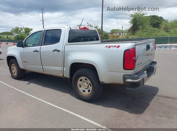 1GCGTBE30G1308486 2016 CHEVROLET COLORADO Silver Tył lewy