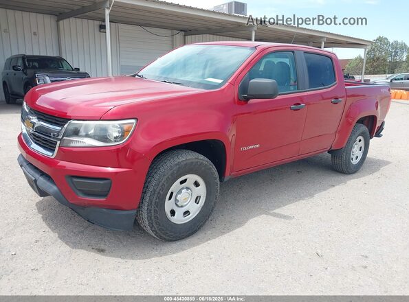 1GCGTBE32G1239977 2016 CHEVROLET COLORADO Red Przód lewy