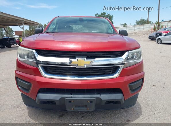 1GCGTBE32G1239977 2016 CHEVROLET COLORADO Red 