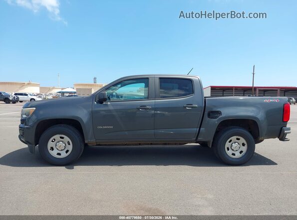 1GCGTBE32G1311874 2016 CHEVROLET COLORADO Gray Widok wnętrza 360 stopni