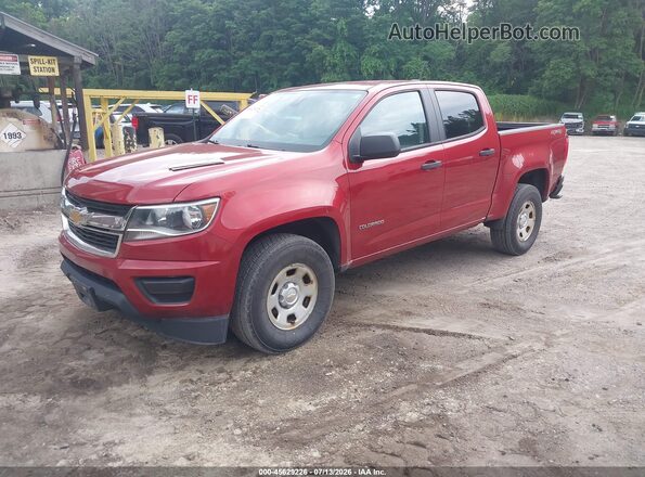 1GCGTBE35G1225538 2016 CHEVROLET COLORADO Maroon Передня ліва чверть