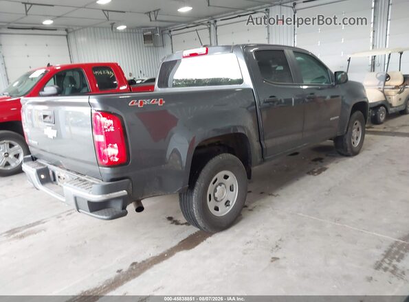 1GCGTBE35G1248141 2016 CHEVROLET COLORADO Gray Задня права чверть