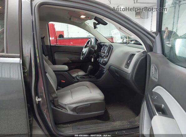 1GCGTBE35G1248141 2016 CHEVROLET COLORADO Gray Вид салону спереду
