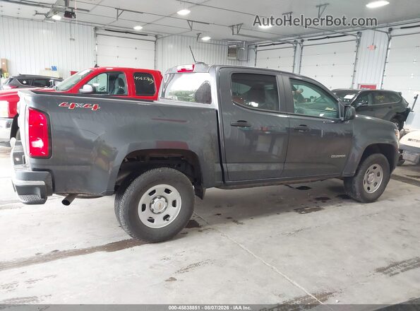 1GCGTBE35G1248141 2016 CHEVROLET COLORADO Gray Вид задньої частини салону