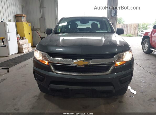 1GCGTBE35G1248141 2016 CHEVROLET COLORADO Gray Вид щитка приладів