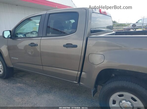 1GCGTBE36G1310193 2016 CHEVROLET COLORADO Brown 360 interior view