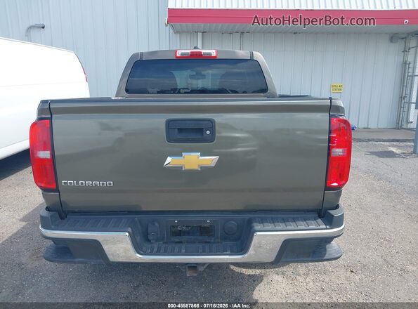 1GCGTBE36G1310193 2016 CHEVROLET COLORADO Brown 