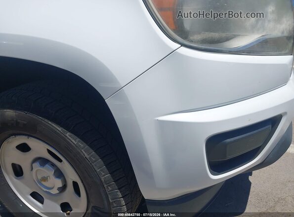 1GCGTBE38G1308204 2016 CHEVROLET COLORADO White Widok wnętrza z tyłu
