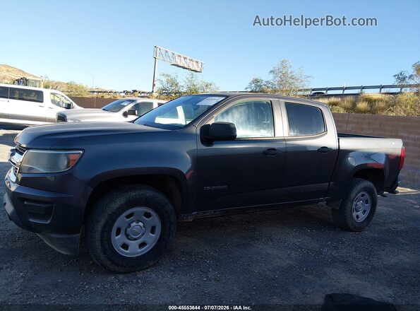 1GCGTBE38G1309109 2016 CHEVROLET COLORADO Gray 