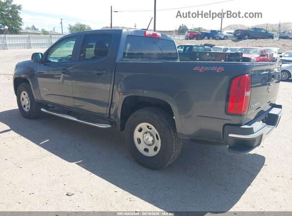 1GCGTBE3XG1240973 2016 CHEVROLET COLORADO Gray Задня ліва чверть